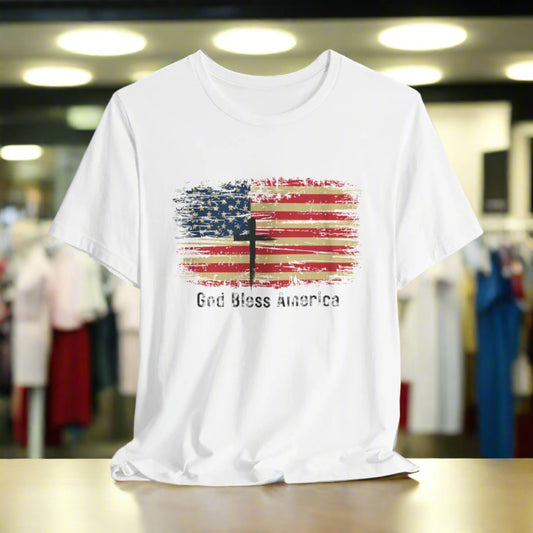 Bless America Bella + Canvas Tee