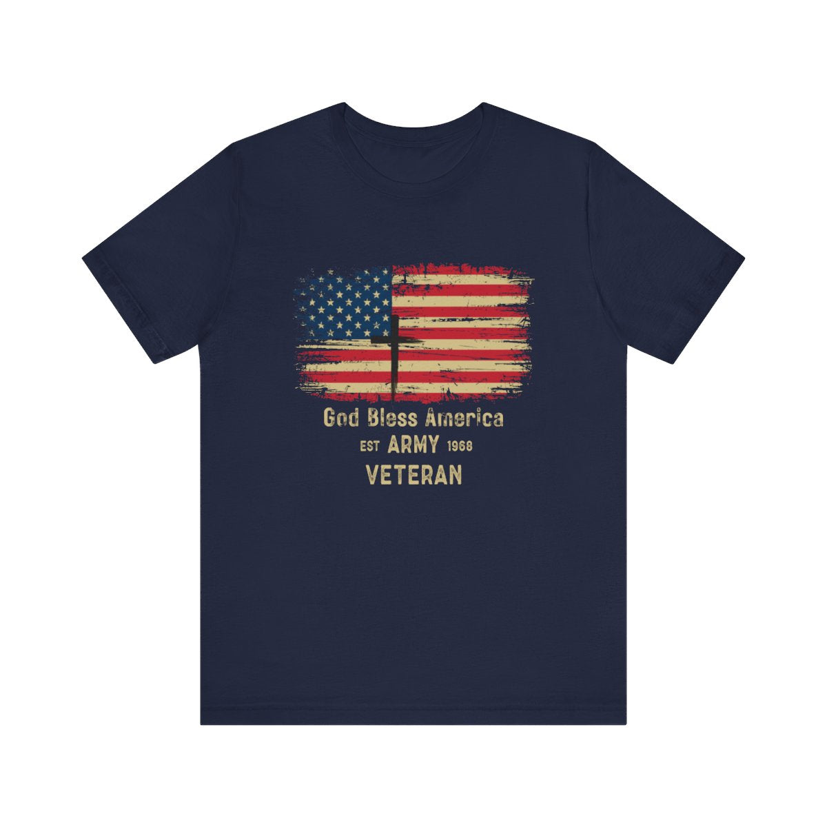 Bless Our Soldiers/Veterans Personalized Tee Gift