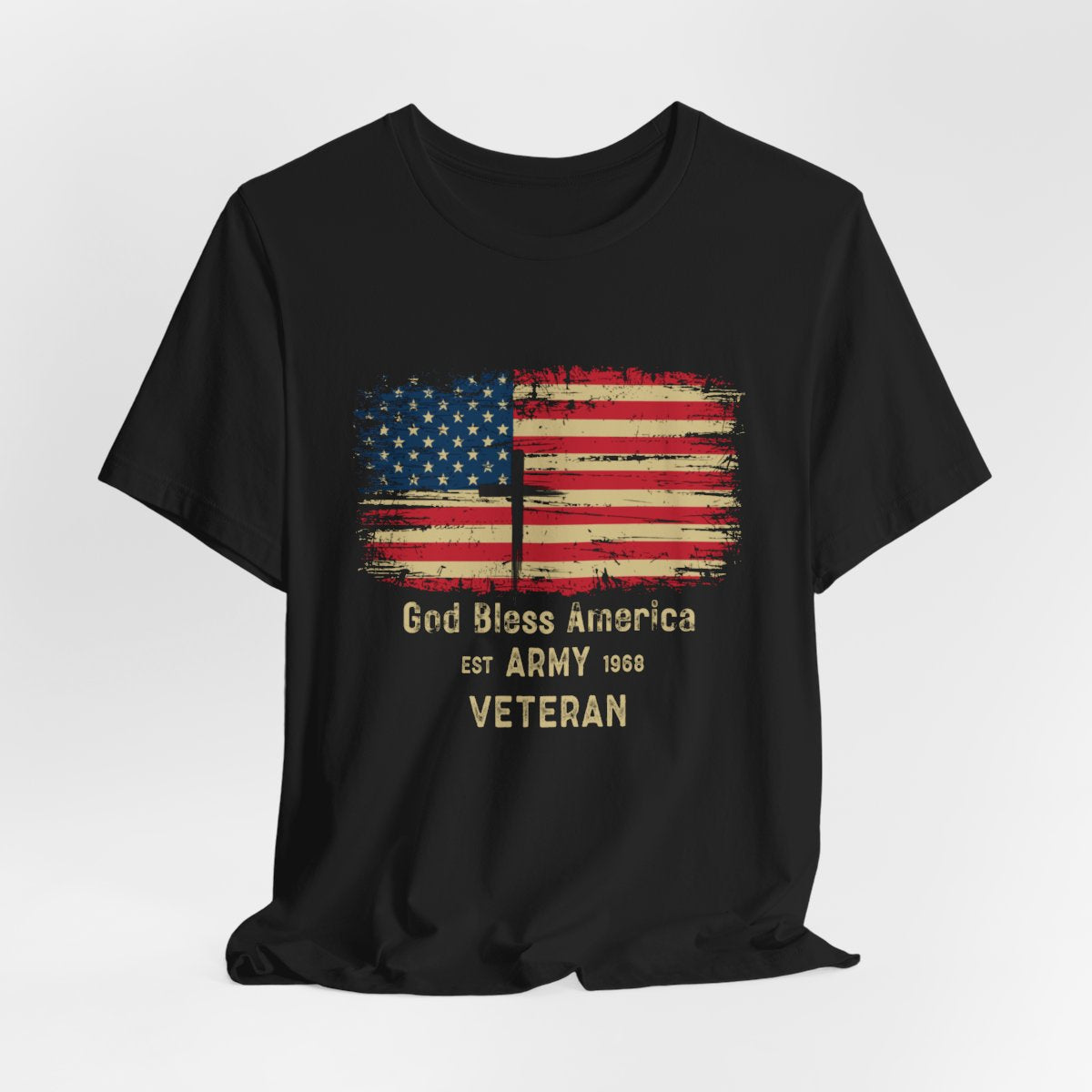 Bless Our Soldiers/Veterans Personalized Tee Gift