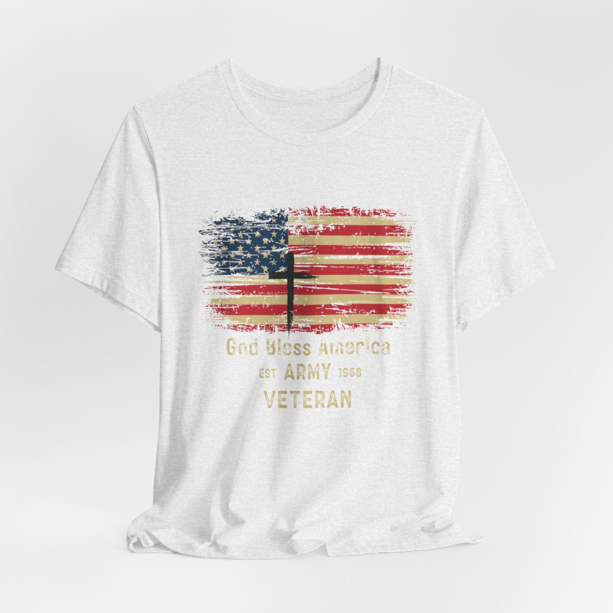 Bless Our Soldiers/Veterans Personalized Tee Gift