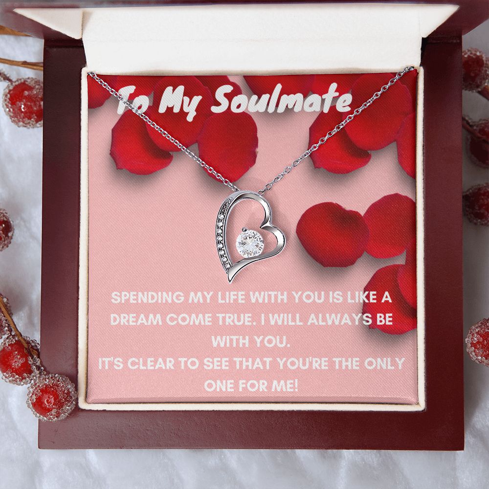 To My Soulmate-Forever Love Necklace