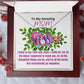 Forever Love Necklace-I Love You Mom