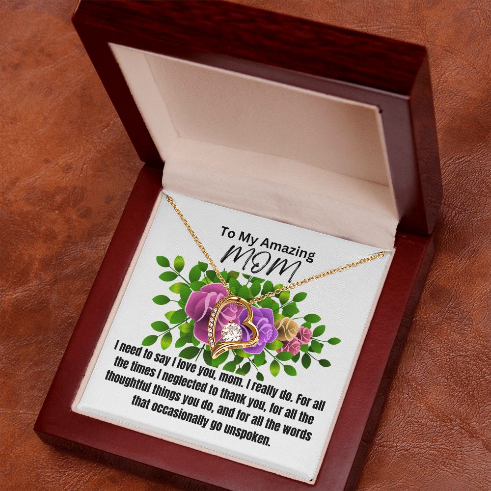Forever Love Necklace-Need To Say I Love You