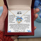to Mom- Expressing Gratitude-Forever Love Necklace