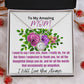 To Mom-I Need To Say-Eternal Hope Necklace