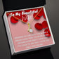 To My Beautiful Wife-Alluring Beauty Necklace