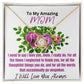 To Mom-I Need To Say-Love Knot Necklace