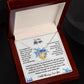To Mom-Expressing Gratitude-Love Knot Necklace