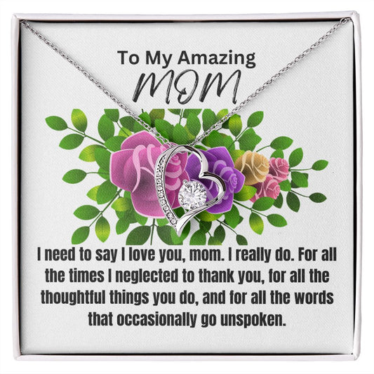 Forever Love Necklace-Need To Say I Love You