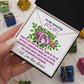 To Mom-I Need to Say-Forever Love Necklace
