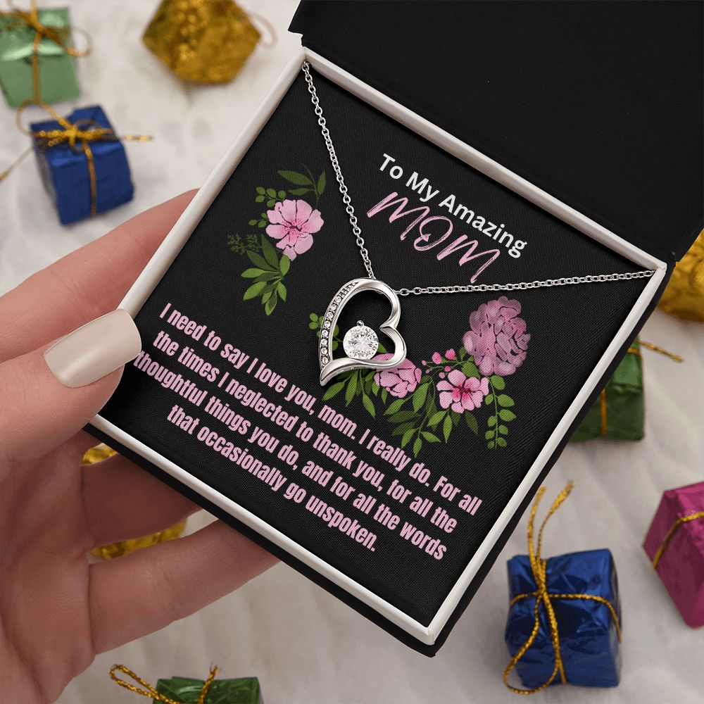 Forever Love Necklace-I Need To Say