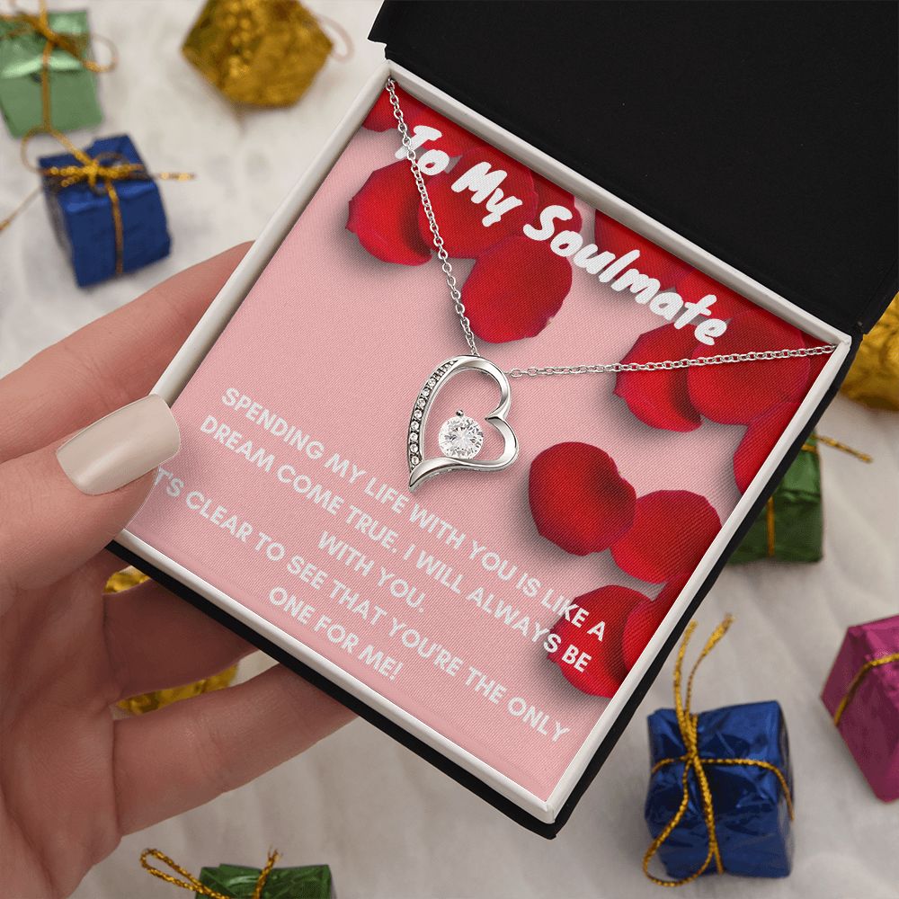 To My Soulmate-Forever Love Necklace