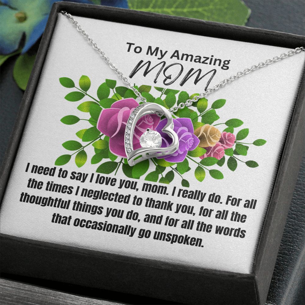 Forever Love Necklace-Need To Say I Love You