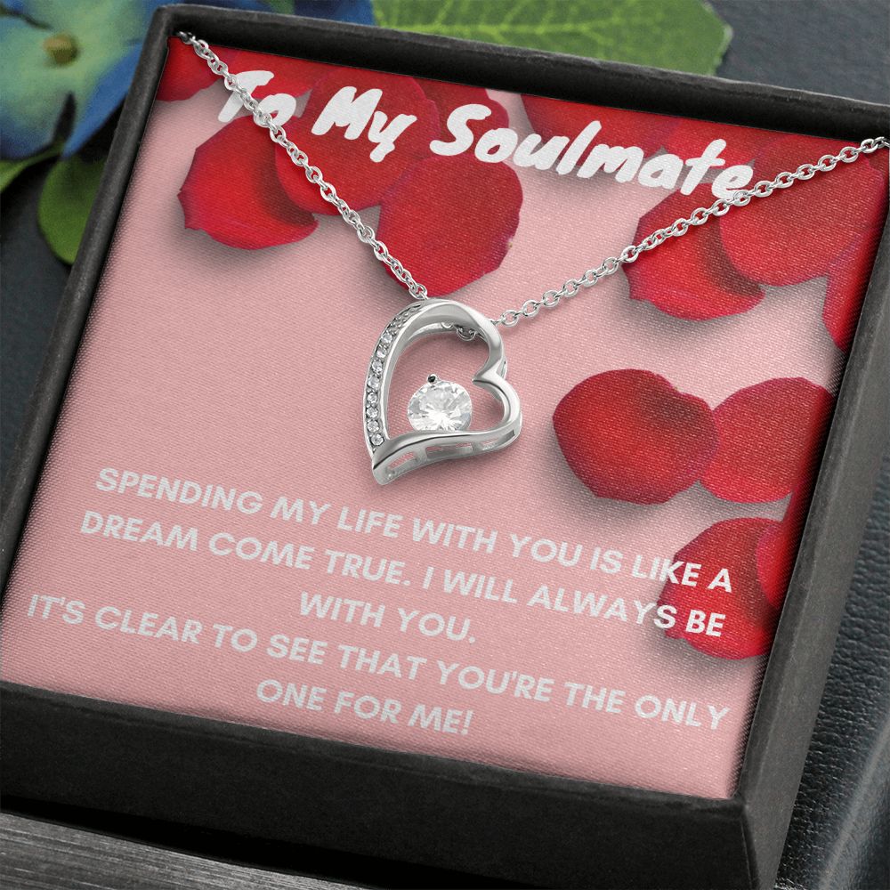 To My Soulmate-Forever Love Necklace