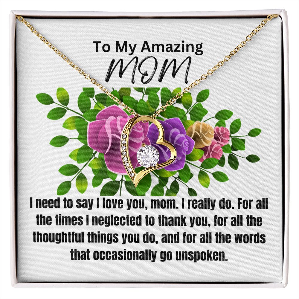 Forever Love Necklace-Need To Say I Love You