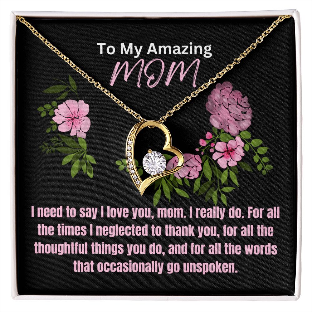 Forever Love Necklace-I Need To Say