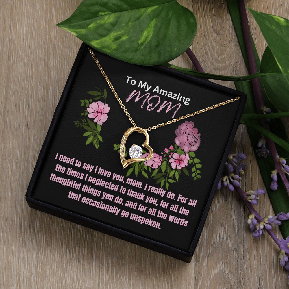 Forever Love Necklace-I Need To Say