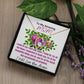 To Mom-I Need to Say-Forever Love Necklace