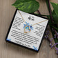 to Mom- Expressing Gratitude-Forever Love Necklace