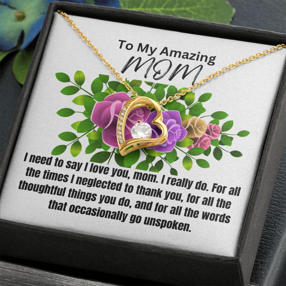 Forever Love Necklace-Need To Say I Love You