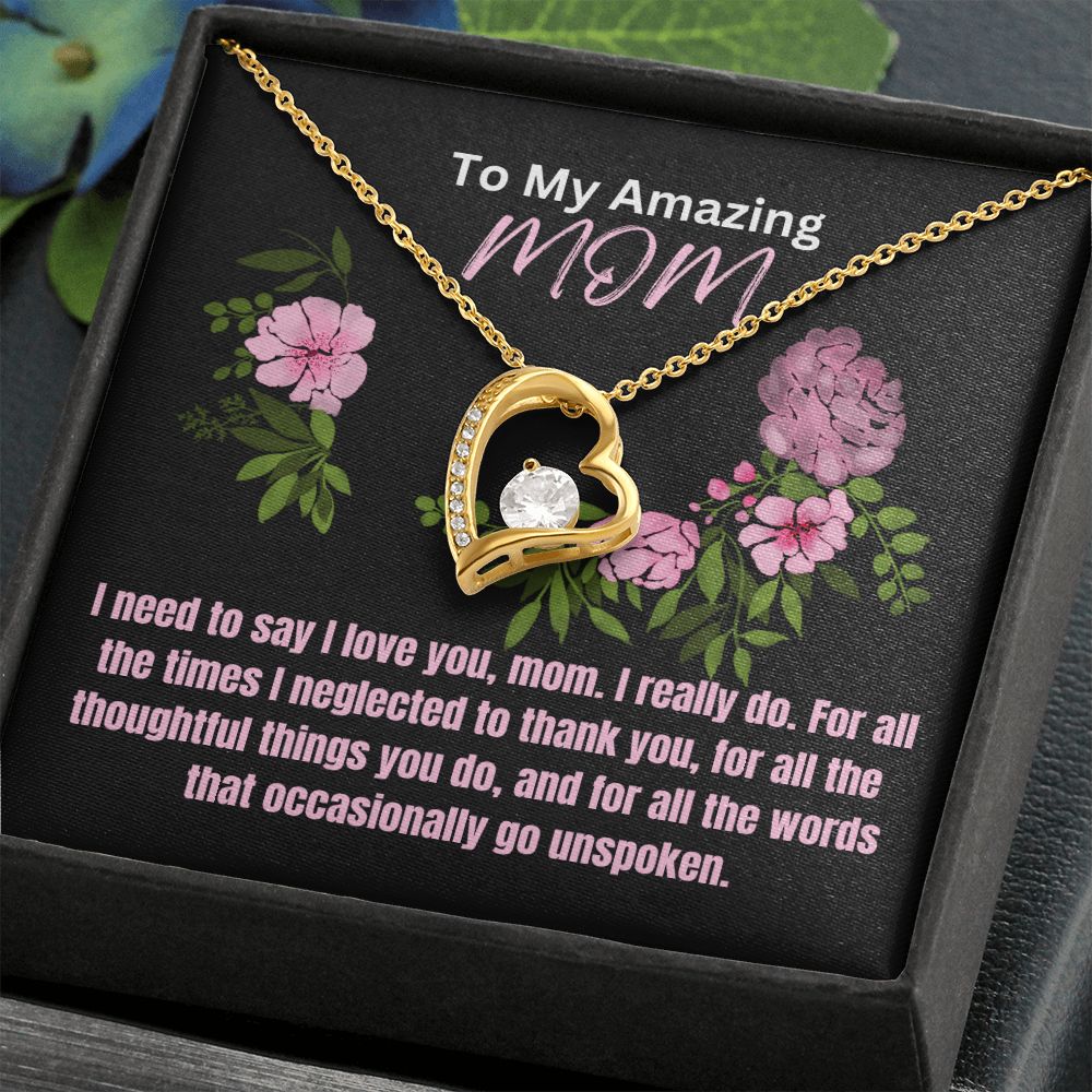 Forever Love Necklace-I Need To Say